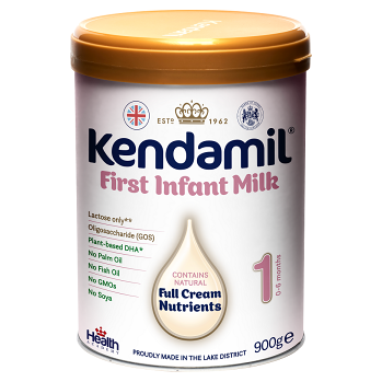 KENDAMIL 1 DHA+ Počáteční kojenecké mléko od 0 - 6 měsíců 900 g