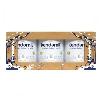 KENDAMIL Premium 2 HMO+ Pohádkové balení s divadlem O třech prasátkách 3 × 800 g