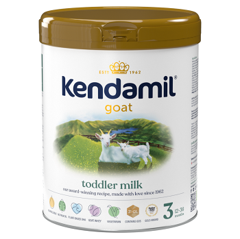 KENDAMIL 3 DHA+ Kozí pokračovací batolecí mléko od 12-36 měsíců 800 g (Pokračovací kojenecká mléka) - Kozí