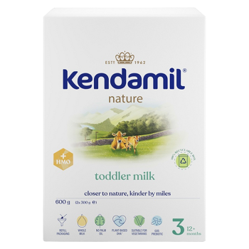 KENDAMIL 3 Nature HMO+ pokračovací kojenecké mléko 600 g (Pokračovací kojenecká mléka) - BIO