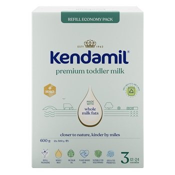 KENDAMIL 3 Premium 600 g (Pokračovací kojenecká mléka)