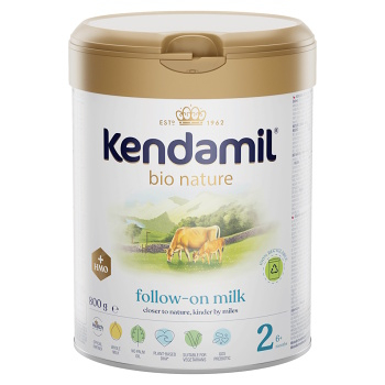 KENDAMIL BIO Nature 2 HMO+ Pokračovací mléčná kojenecká výživa od 6 do 12 měsíců 800 g (Pokračovací kojenecká mléka) - BIO