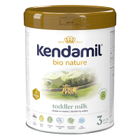 KENDAMIL BIO Nature 3 HMO+ Pokračovací mléčná kojenecká výživa od 10 do 36 měsíců 800 g