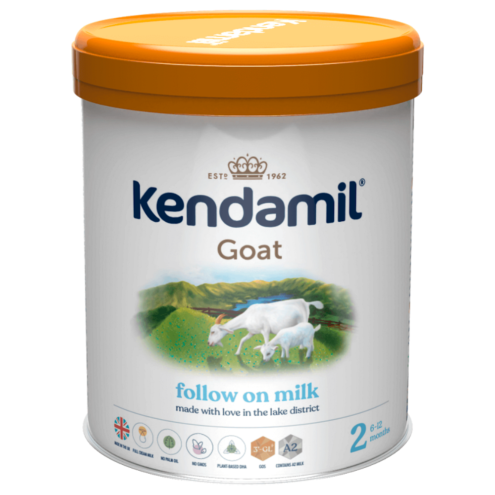 E-shop KENDAMIL 2 DHA+ Kozí pokračovací kojenecké mléko od6.měsíce 800 g
