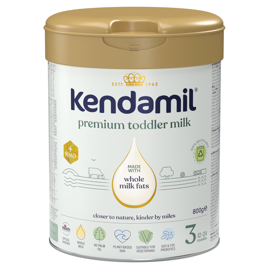 Levně KENDAMIL Premium 3 HMO+ Batolecí mléko od 12 do 24 měsíců 800 g