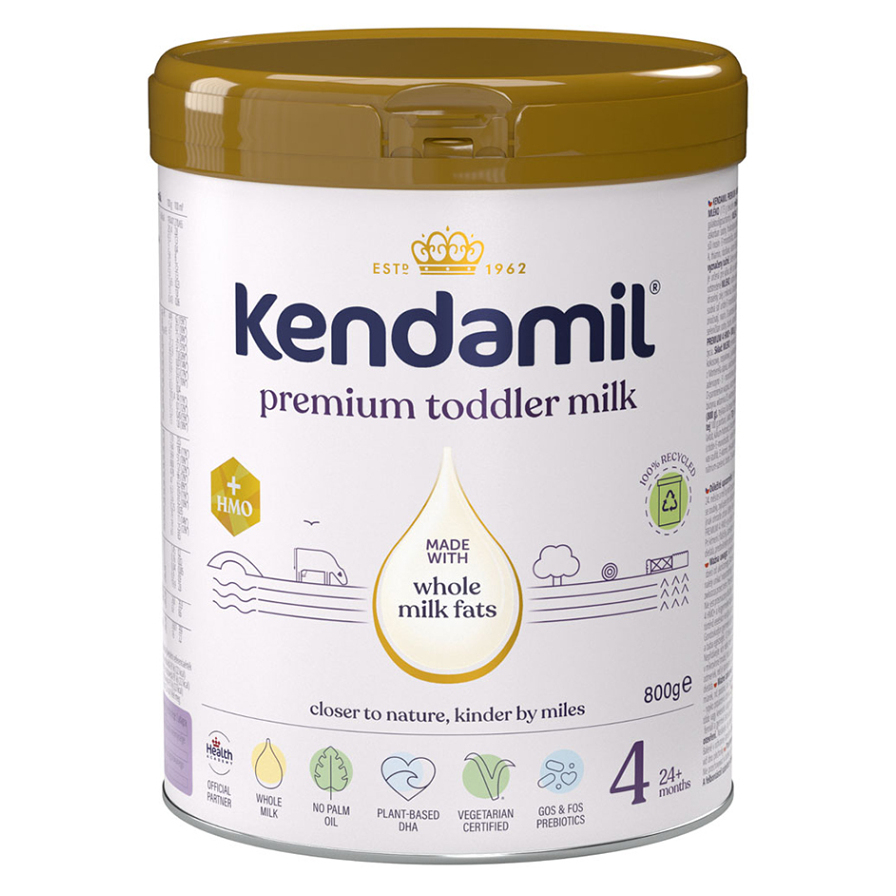 E-shop KENDAMIL Premium 4 HMO+ Batolecí mléko od 24 měsíců 800 g
