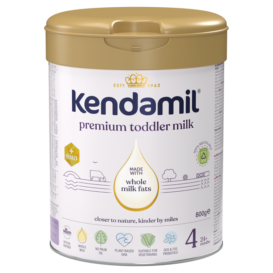 E-shop KENDAMIL Premium 4 HMO+ Batolecí mléko od 24 měsíců 800 g