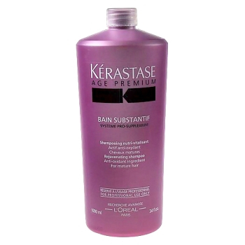 Kerastase Age Premium Bain Substantif Rejuvenating Shampoo  1000ml Pro zralé vlasy (Šampony)