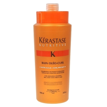 Kerastase Nutritive Bain Oleo Curl Shampoo Dry Curly Unruly  1000ml (Šampony)