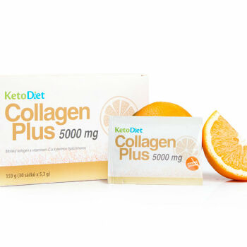 KETODIET Collagen Plus 5000 mg pomeranč 30 sáčků