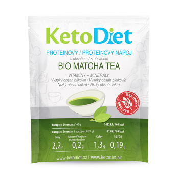 KETODIET Proteinový nápoj Matcha Tea 7 porcí