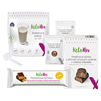 KETOMIX Balíčky, tyčinky a koktejly