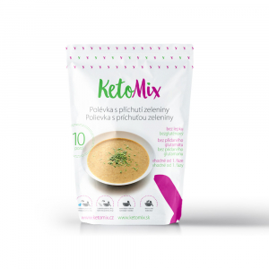 KETOMIX Proteinová polévka s příchutí zeleniny 10 porcí KETOMIX Proteinová polévka s příchutí zeleniny 10 porcí
