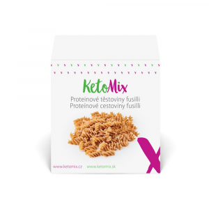 KETOMIX Proteinové těstoviny fusilli 10 porcí KETOMIX Proteinové těstoviny fusilli 10 porcí