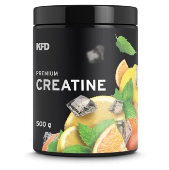 KFD Creatine premium s příchutí oranžády 500 g (Monohydrát kreatinu)