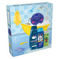 FA & SCHAUMA & VADEMECUM Kids Boy Sprchový gel 250 ml + šampon 400 ml + zubní pasta 50 ml Dárkové balení