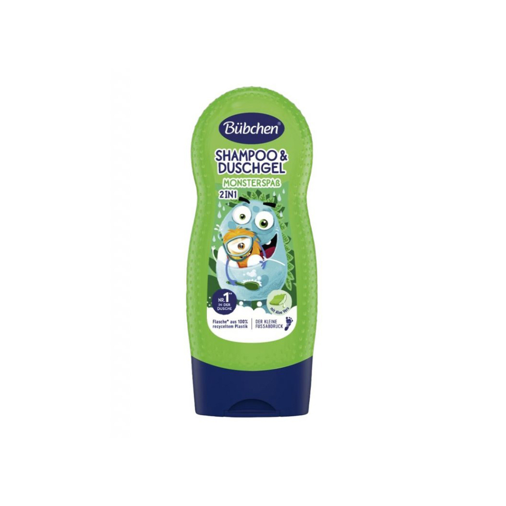 E-shop BÜBCHEN Kids šampón a sprchový gel 2v1 příšery 230 ml