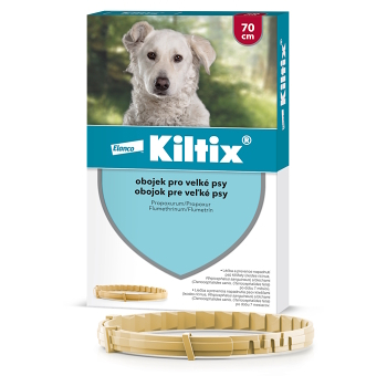 KILTIX Obojek proti blechám a klíšťatům pro velké psy 70 cm (Obojky proti klíšťatům a blechám pro psy)
