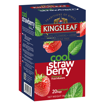 KINGSLEAF Cool strawberry přebal 20 sáčků