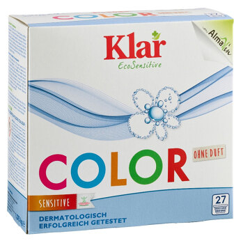 KLAR Prací prášek na barevné prádlo 1,375 kg