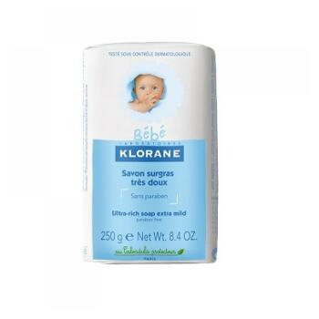 KLORANE Bébé jemné výživné mýdlo 250 g