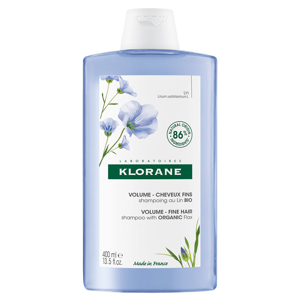 E-shop KLORANE Šampon s BIO lnem pro jemné vlasy bez objemu 400 ml