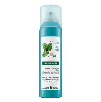 KLORANE Suchý šampon máta vodní-detox 150 ml
