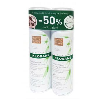 KLORANE Suchý šampon oves tmavý 150 ml + 150 ml s 50% SLEVOU