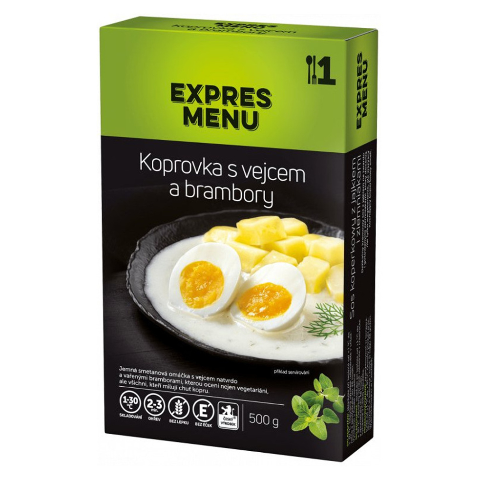Levně EXPRES MENU Koprovka s vejcem a brambory 500 g