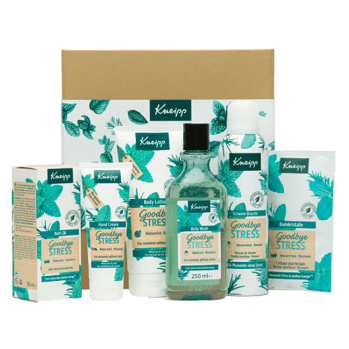 KNEIPP Goodbye Stress dárková sada 6 ks (Kosmetické balíčky) - Přírodní