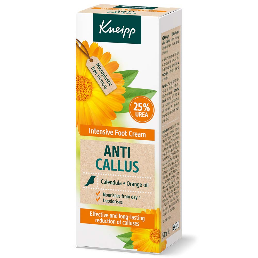 KNEIPP® Mast na ztvrdlou kůži chodidel 50 ml