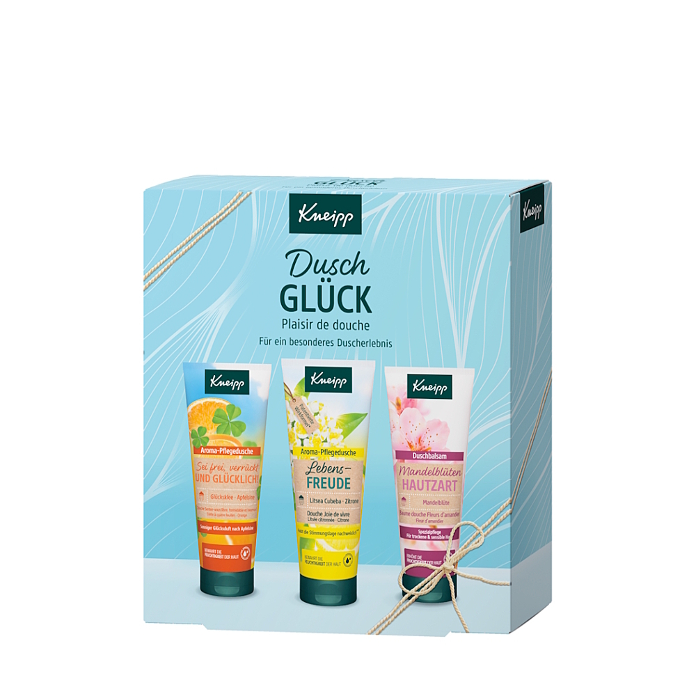 KNEIPP Šťastné sprchování dárková sada 3 x 75 ml