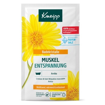 KNEIPP Svaly a klouby Sůl do koupele 60 g (Přírodní přípravky na sprchování a mytí)