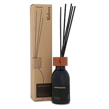 MULIERES Přírodní aroma difuzér s tyčinkami Citronová tráva 100 ml (Přírodní osvěžovače vzduchu) - Přírodní
