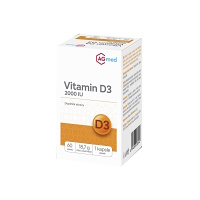 AGMED Vitamin D3 2000 IU 60 kapslí