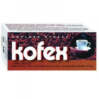 NATURVITA Kofex přírodní kofein + guarana 80 tablet poškozený obal ()