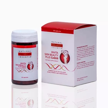 KOLAGEN INVENTIA Invita Skin Beauty Plus CoQ10 60 kapslí (Vitamíny na pleť) - Přírodní