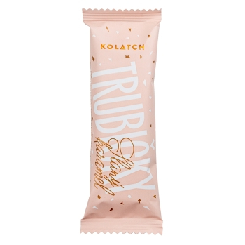 KOLATCH Slaný karamel trubičky 35 g (Tyčinky)