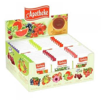APOTHEKE Kolekce ovocných čajů 48 sáčků