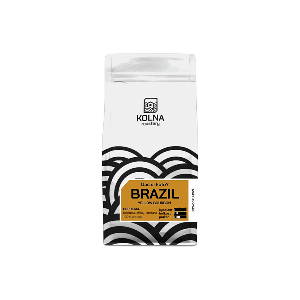 KOLNA Pražená káva Brazil Bourbon 250 g