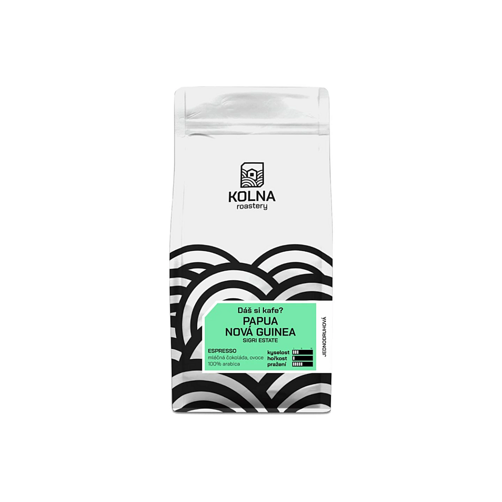 KOLNA Pražená káva Papua New Guinea 250 g