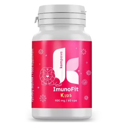 KOMPAVA ImunoFit KIDS 400 mg 60 kapslí