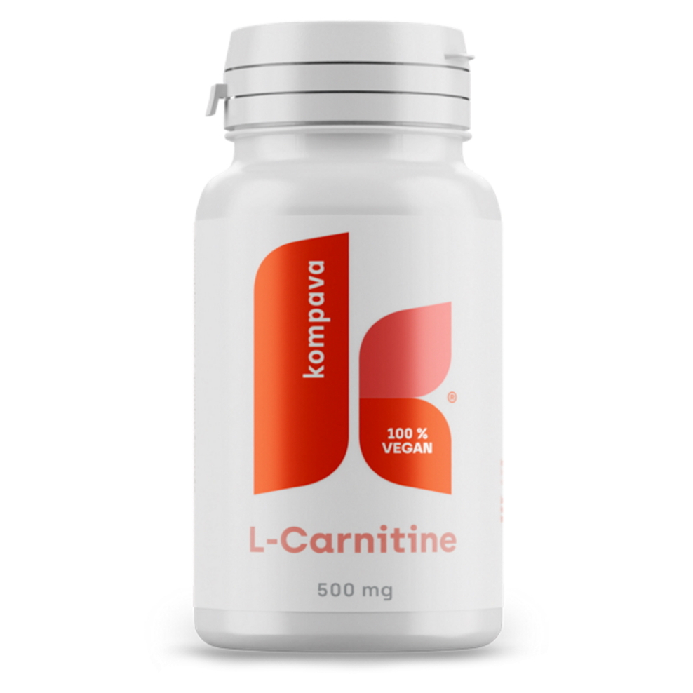 Levně KOMPAVA L-karnitin 500 mg 60 kapslí