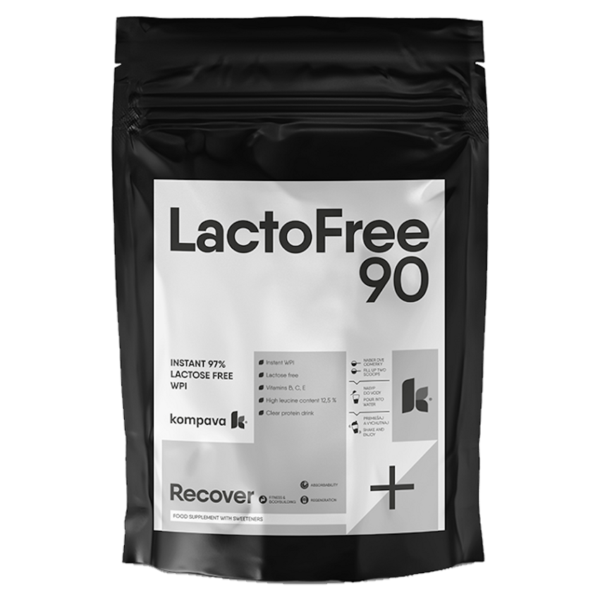 KOMPAVA LactoFree 90 čokoláda 500 g 16 dávek
