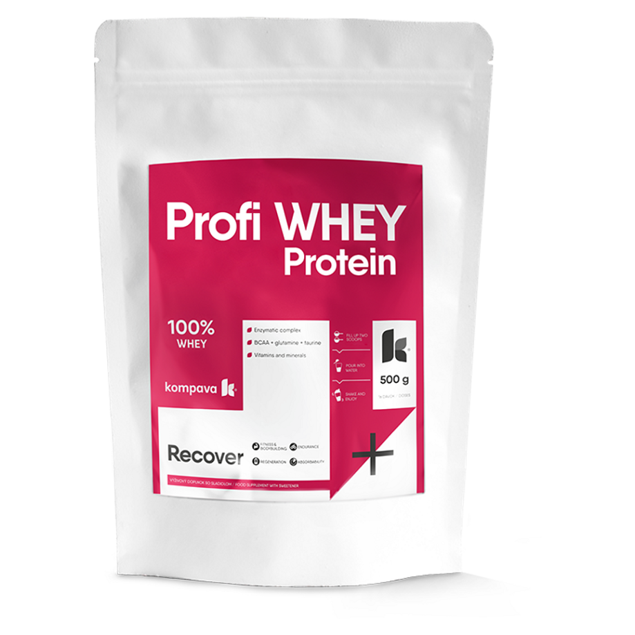 E-shop KOMPAVA Profi WHEY Protein čokoláda 500 g