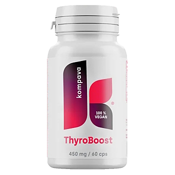 KOMPAVA ThyroBoost 450 mg 60 kapslí (Vícesložkové minerály) - Vícesložkové