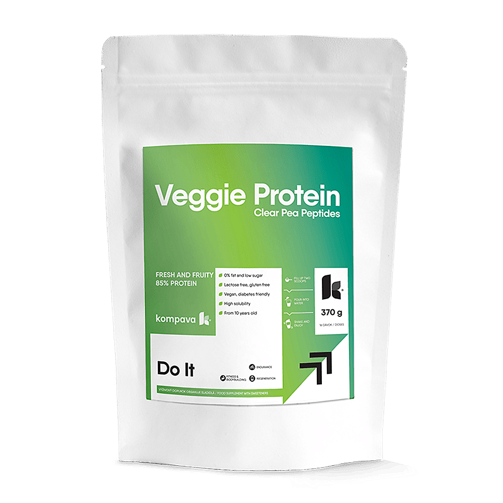 KOMPAVA Veggie protein červený grep 370 g