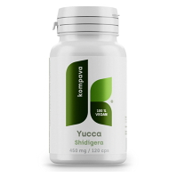 KOMPAVA Yucca shidigera 450 mg 120 kapslí