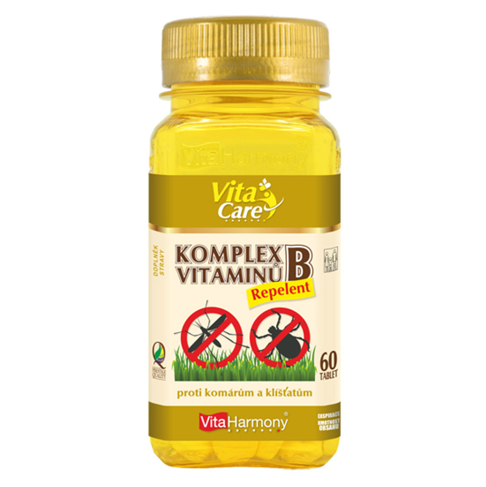 E-shop VITAHARMONY Komplex vitaminů B repelent 60 tablet