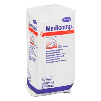 Kompres Medicomp nester..5x5cm/100ks 4218215